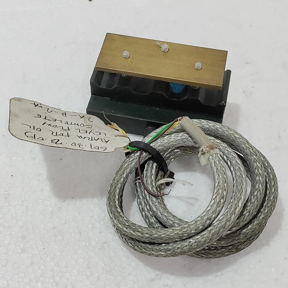 Hans Jensen Lubricator 141779, Alarm Oil Level & Flow